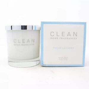 Clean Fresh Laundry Scented Candle 7.5oz/212g New With Box